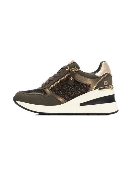 Zdjęcie produktu Sneakersy niskie Xti oliwkowy