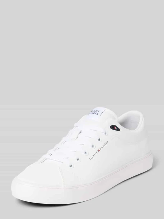 Zdjęcie produktu Sneakersy niskie z nadrukiem z logo Tommy Hilfiger Biały