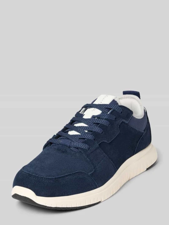 Zdjęcie produktu Sneakersy niskie z naturalnej skóry bydlęcej Marc O'Polo Granatowy