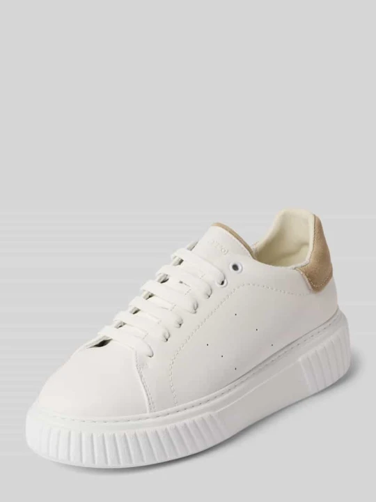 Zdjęcie produktu Niskie sneakersy z prawdziwej skóry model 'SVEA 9A' Marc O'Polo Biały