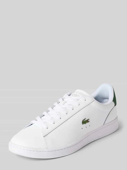 Zdjęcie produktu Sneakersy o niskim kroju z naturalnej skóry Lacoste Biały