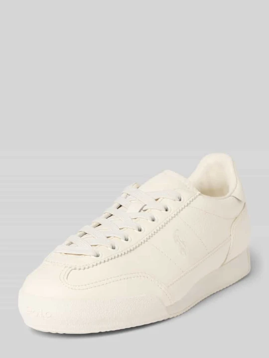 Zdjęcie produktu Niskie sneakersy z prawdziwej skóry model 'HESTER' Polo Ralph Lauren Złamany biały