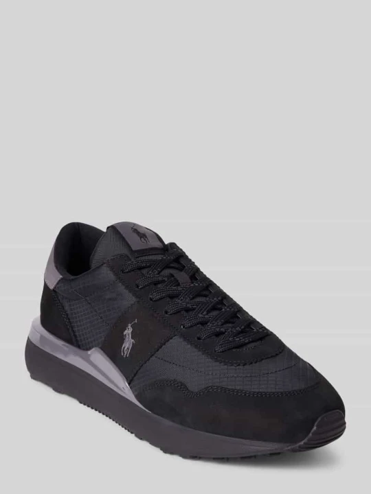 Zdjęcie produktu Sneakersy o niskim kroju z naturalnej skóry Polo Ralph Lauren Czarny