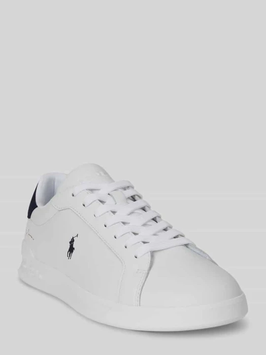 Zdjęcie produktu Sneakersy o niskim kroju z naturalnej skóry Polo Ralph Lauren Biały