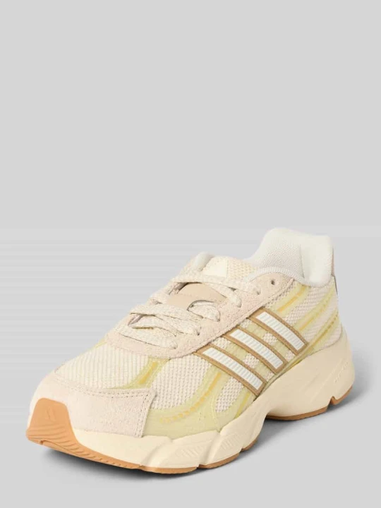 Zdjęcie produktu Sneakersy o niskim kroju z detalami w imitacji weluru Model 'TECHNOCHAOS 2000' Adidas Piaskowy