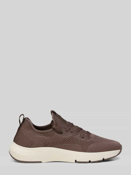 Zdjęcie produktu Sneakersy o niskim kroju z naszywką z logo Marc O'Polo Ciemnobrązowy