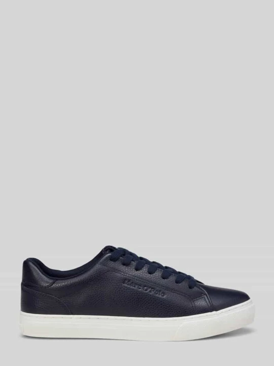 Zdjęcie produktu Sneakersy o niskim kroju z naturalnej skóry model 'BODIL' Marc O'Polo Ciemnoniebieski