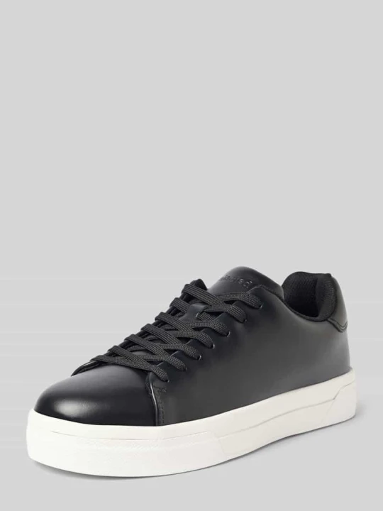 Zdjęcie produktu Sneakersy o niskim kroju z naturalnej skóry model 'DAVID' Selected Czarny