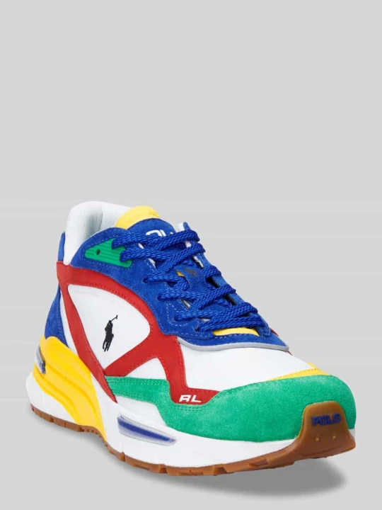 Zdjęcie produktu Sneakersy o niskim kroju z naturalnej skóry Polo Ralph Lauren Biały