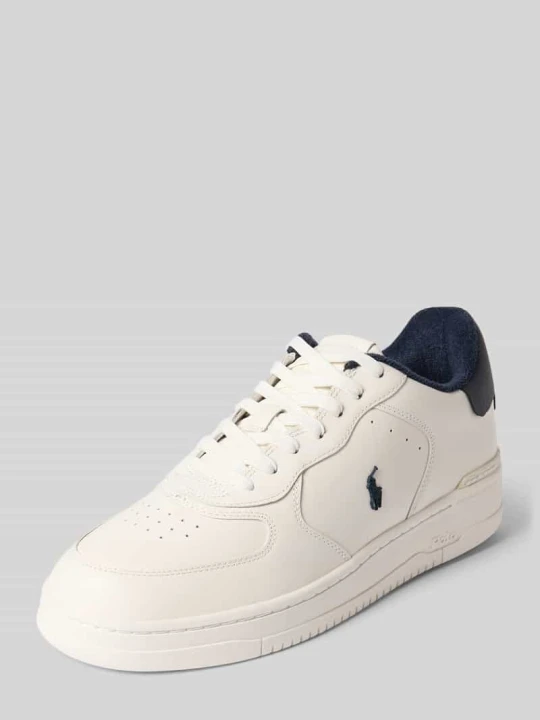 Zdjęcie produktu Sneakersy o niskim kroju z naturalnej skóry Polo Ralph Lauren Biały