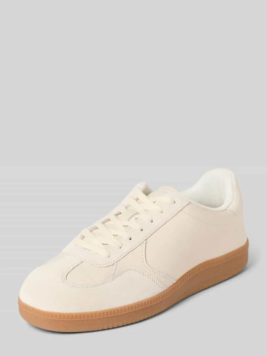 Zdjęcie produktu Sneakersy o niskim kroju z prawdziwej skóry bydlęcej model 'FINLEY' Selected Homme Biały