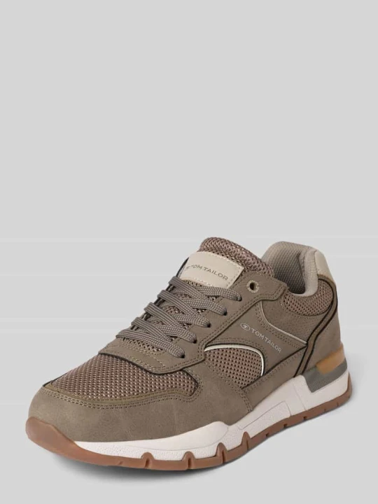Zdjęcie produktu Sneakersy o niskim kroju z wstawką z siateczki Tom Tailor