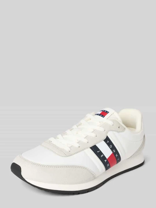 Zdjęcie produktu Sneakersy o niskim kroju z wytłaczanym logo model 'CLASSIC RUNNER' Tommy Jeans Écru