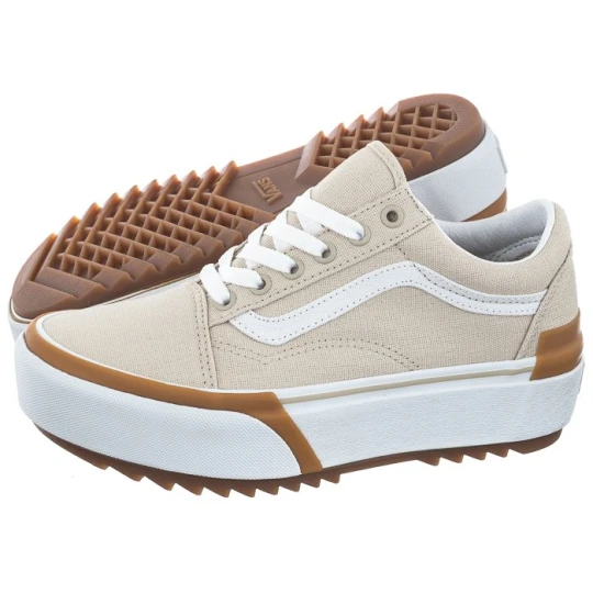 Zdjęcie produktu Sneakersy Old Skool Stacked Canvas French Oak VN0A4U15BLL1 (VA404-a) Vans