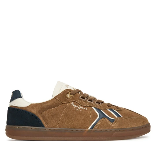 Zdjęcie produktu Sneakersy Pepe Jeans Ball Mix M PMS000009 Brązowy