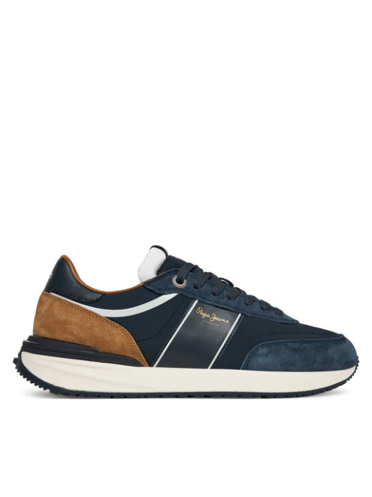 Zdjęcie produktu Sneakersy Pepe Jeans Buster Serie M PMS600008 Granatowy