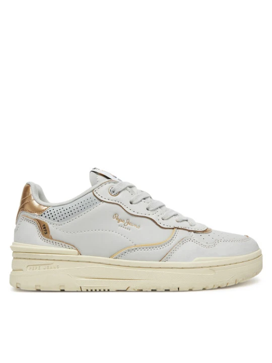 Zdjęcie produktu Sneakersy Pepe Jeans Chester Distress W PLS00033 Biały