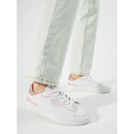 Zdjęcie produktu Sneakersy Pepe Jeans Dobbie Seal PLS00006 Biały
