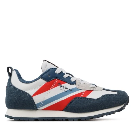 Zdjęcie produktu Sneakersy Pepe Jeans Foster Boy Print PBS30554 Niebieski