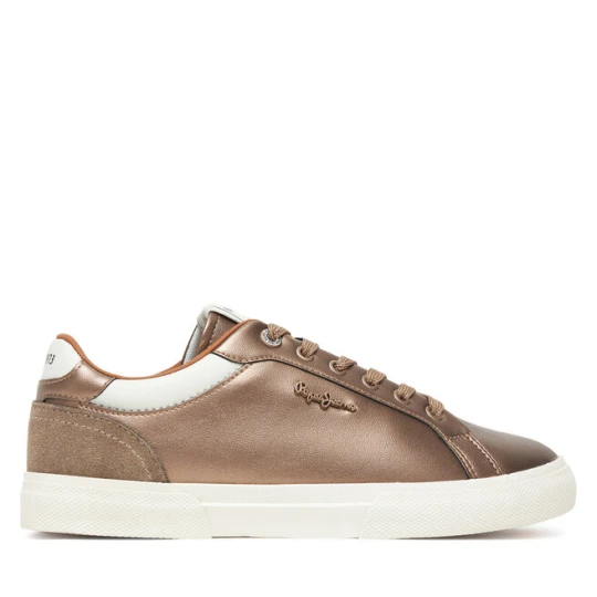 Zdjęcie produktu Sneakersy Pepe Jeans Kenton Glam W PLS300005 Złoty