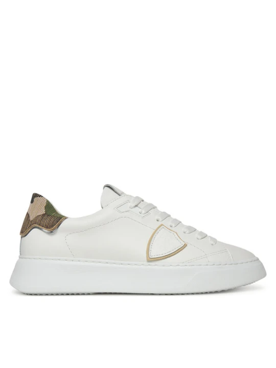 Zdjęcie produktu Sneakersy Philippe Model Veau Camou Striching A012221 BTLU VCB3 VEAU Biały