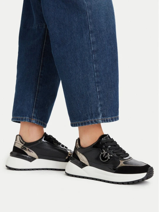 Zdjęcie produktu Sneakersy PINKO Gem 15 SS0149 P069 Czarny