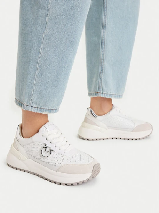 Zdjęcie produktu Sneakersy PINKO Gem 15 SS0149P069 Biały