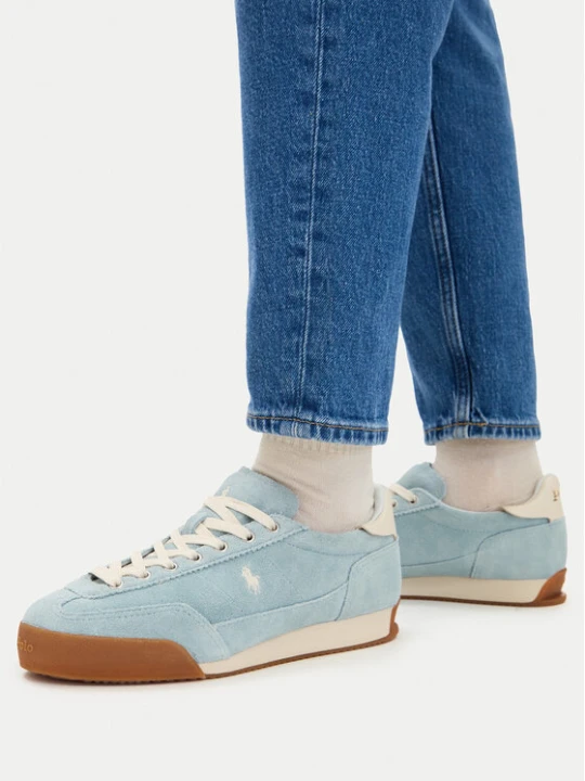 Zdjęcie produktu Sneakersy Polo Ralph Lauren 804P18219003 Niebieski jasny