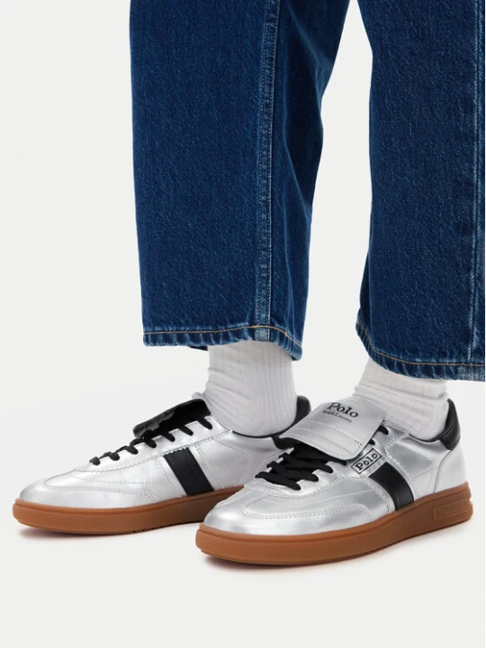 Zdjęcie produktu Sneakersy Polo Ralph Lauren Bedford Ft 804P16348001 Srebrny