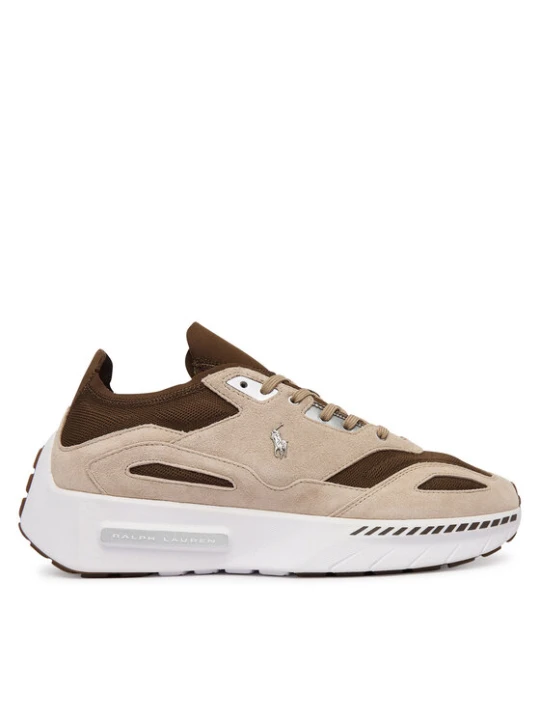 Zdjęcie produktu Sneakersy Polo Ralph Lauren Boerum 809P15682001 Brązowy jasny