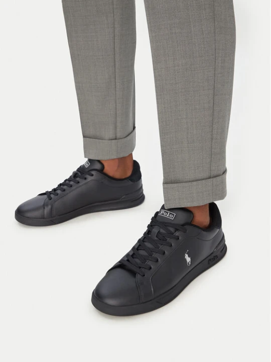 Zdjęcie produktu Sneakersy Polo Ralph Lauren Heritage Court II 809965072002 Czarny