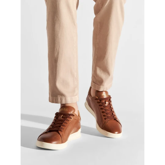 Zdjęcie produktu Sneakersy Polo Ralph Lauren Hrt Ct II 809845110005 Brązowy