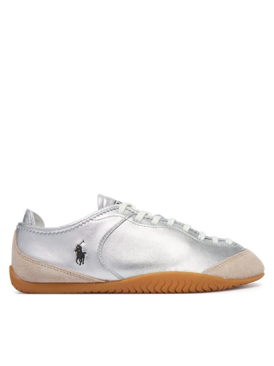 Zdjęcie produktu Sneakersy Polo Ralph Lauren Lw Prfl Drv Sk 804P18220001 Srebrny