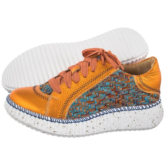 Zdjęcie produktu Sneakersy Pomarańczowe 06327-18 / 00-1 (MA1176-a) Maciejka