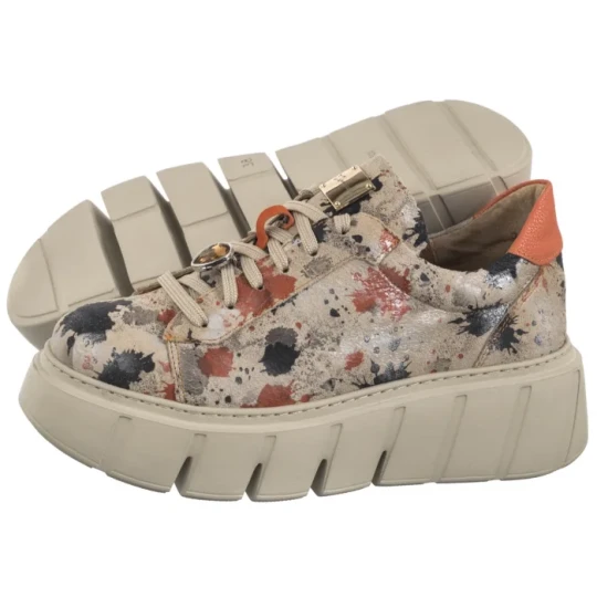 Zdjęcie produktu Sneakersy Pomarańczowo-Beżowe 06891-18 / 00-8 (MA1303-a) Maciejka