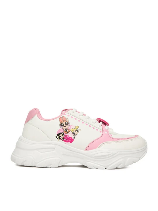 Zdjęcie produktu Sneakersy Powerpuff Girls CEO-BIC-SS26-227WBPPG Biały