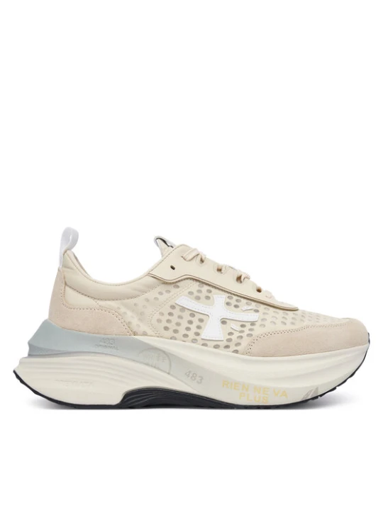 Zdjęcie produktu Sneakersy Premiata Hill Var 8242 Beżowy jasny
