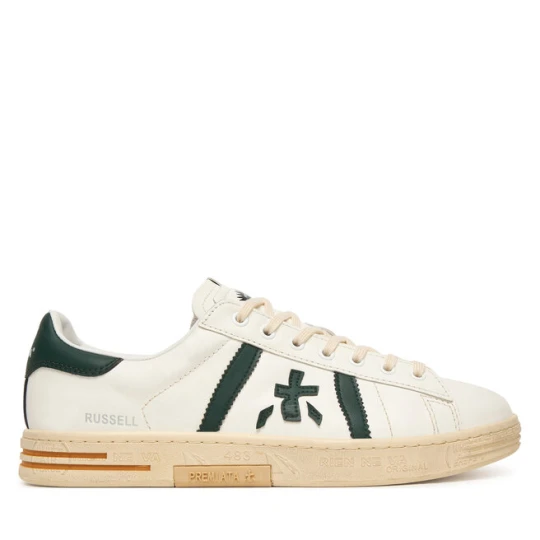 Zdjęcie produktu Sneakersy Premiata Russell Var 8029 Beżowy jasny