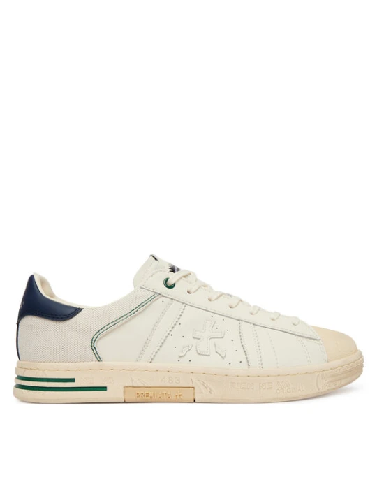 Zdjęcie produktu Sneakersy Premiata Russell Var 8071 Écru Kremowy