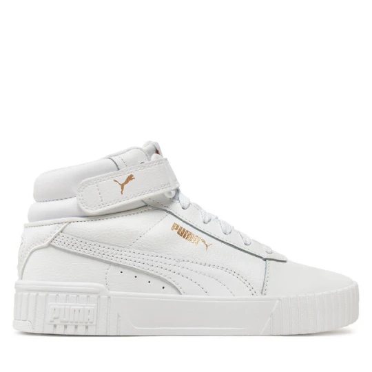 Zdjęcie produktu Sneakersy Puma Carina 2.0 Mid Jr 387376 03 Biały