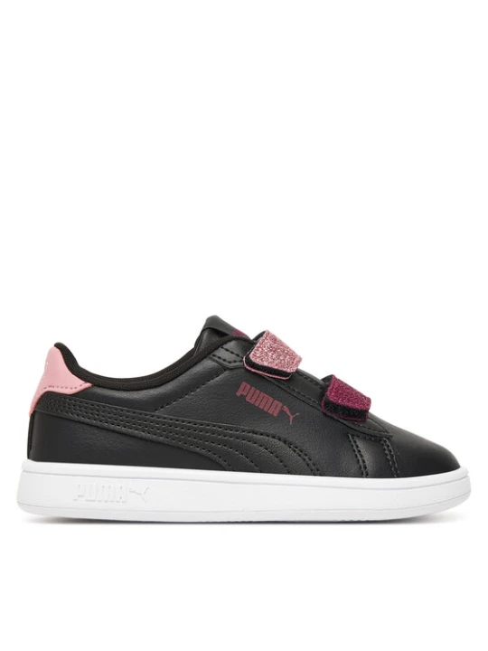 Zdjęcie produktu Sneakersy Puma Smash 3.0 L Glitter Velcro V Ps 395609 07 Czarny