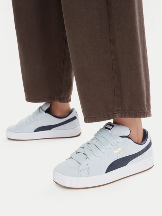 Zdjęcie produktu Sneakersy Puma Suede XL Jr 396577 56 Błękitny Niebieski jasny