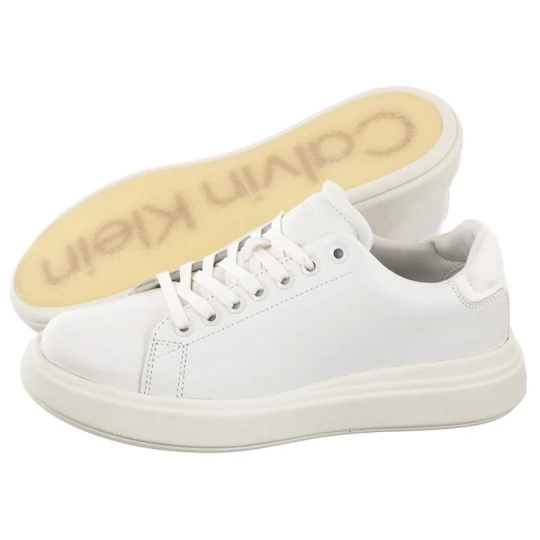 Zdjęcie produktu Sneakersy Raised Cupsole Lace Up White / Marshmallow HW0HW01425 0LC (CK235-a) Calvin Klein
