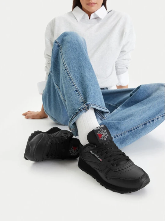 Zdjęcie produktu Sneakersy Reebok EO-CLASSIC LEATHER 100008497 W Czarny
