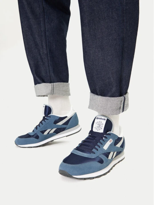 Zdjęcie produktu Sneakersy Reebok EO-CLASSIC LEATHER 100230514 Granatowy