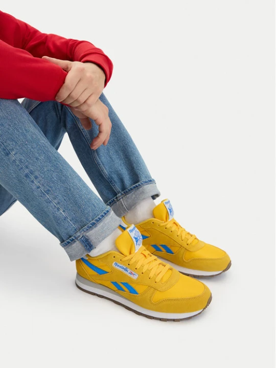 Zdjęcie produktu Sneakersy Reebok EO-CLASSIC LEATHER 100245029 Żółty
