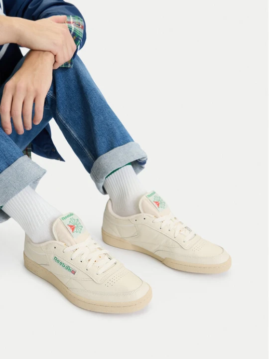 Zdjęcie produktu Sneakersy Reebok EO-CLUB C 85 VINTAGE 100000317 Kremowy