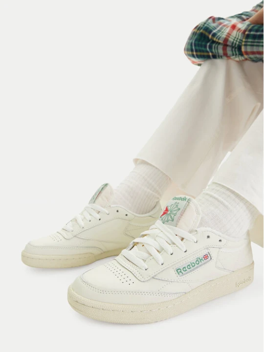 Zdjęcie produktu Sneakersy Reebok EO-CLUB C 85 VINTAGE 100007797 Écru Kremowy