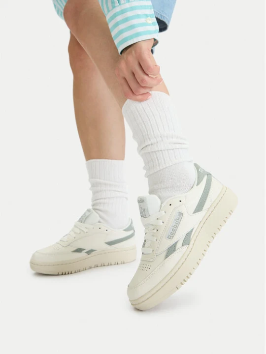 Zdjęcie produktu Sneakersy Reebok EO-CLUB C DOUBLE REVENGE 100244645 Écru Kremowy