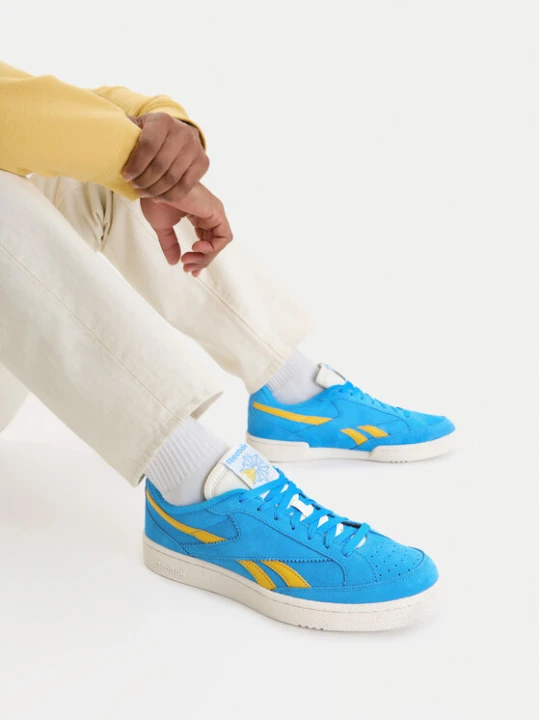Zdjęcie produktu Sneakersy Reebok EO-CLUB C GROUNDS 70 100245025 Niebieski